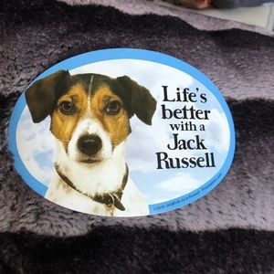 Jack Russel NWT car magnet